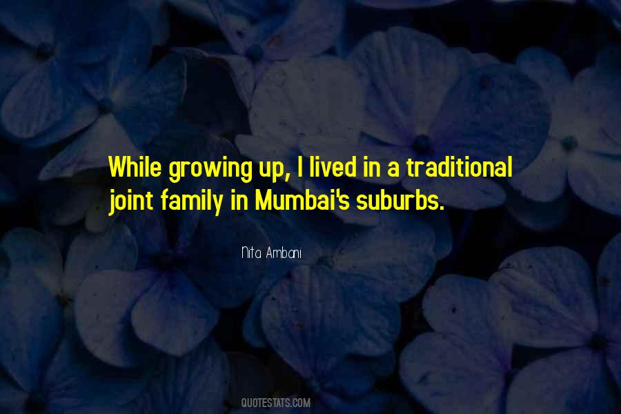Quotes About Suburbs #1287681