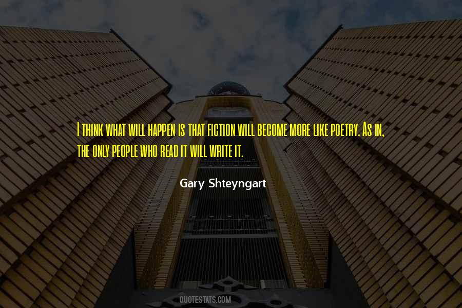 Shteyngart Quotes #158424