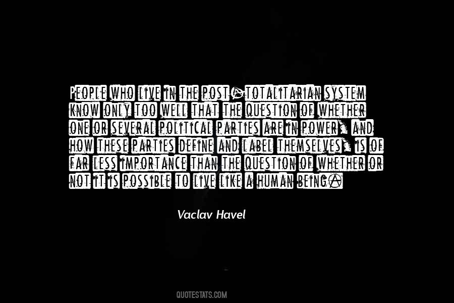 Quotes About Vaclav Havel #861211