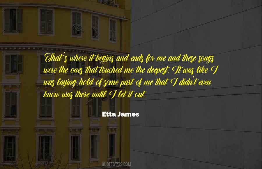 Quotes About Etta James #410457