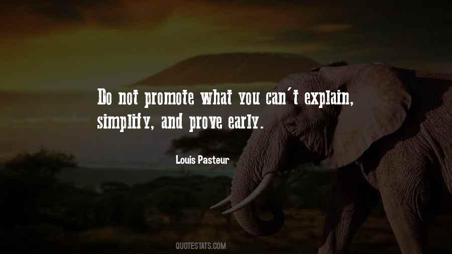 Quotes About Louis Pasteur #650971