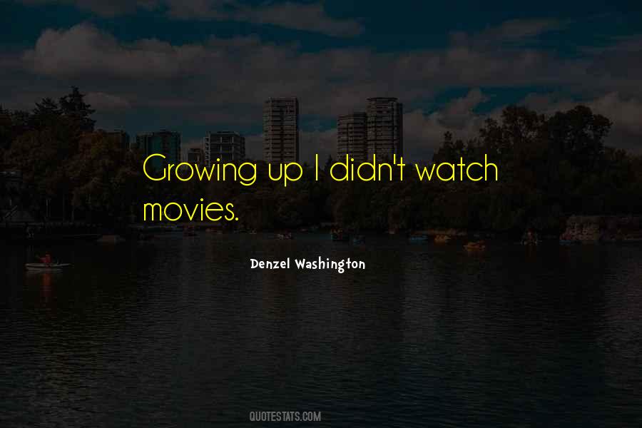 Quotes About Denzel Washington #151174