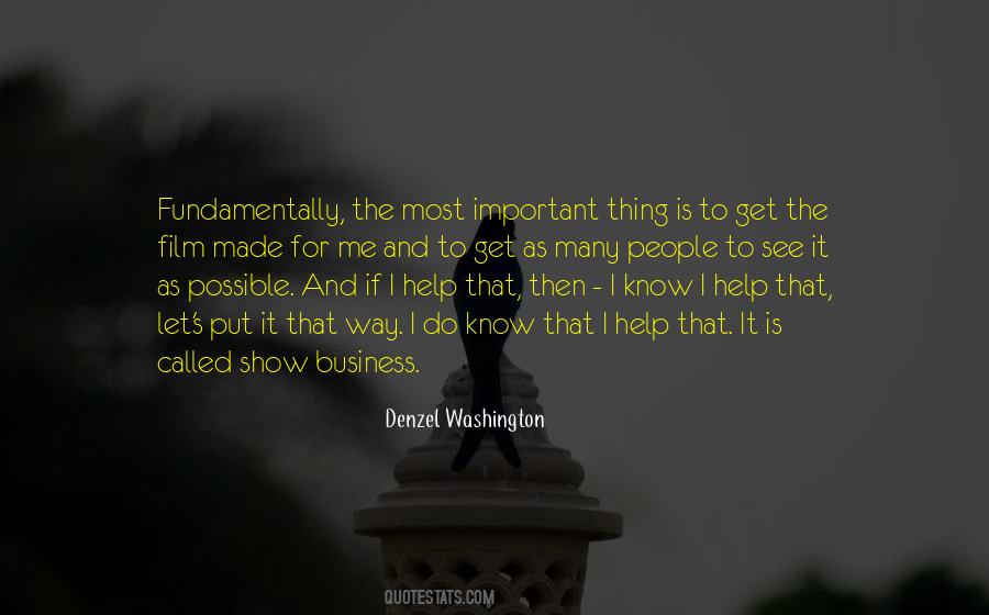 Quotes About Denzel Washington #560468