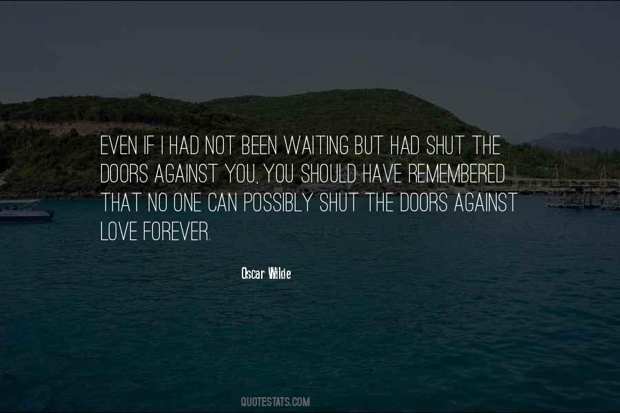 Shut Doors Quotes #1552889