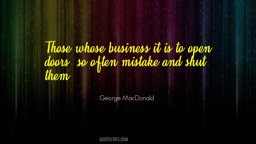 Shut Doors Quotes #710738