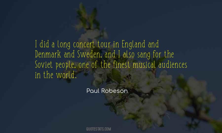 Quotes About Paul Robeson #1019253