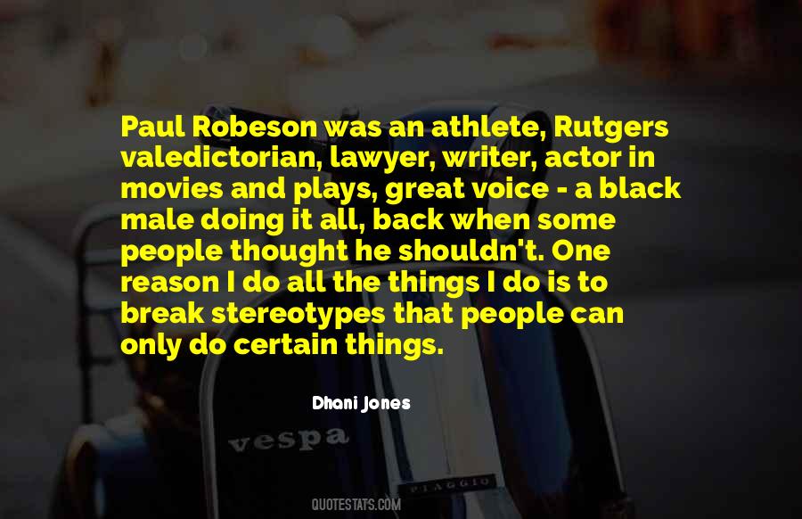 Quotes About Paul Robeson #433043