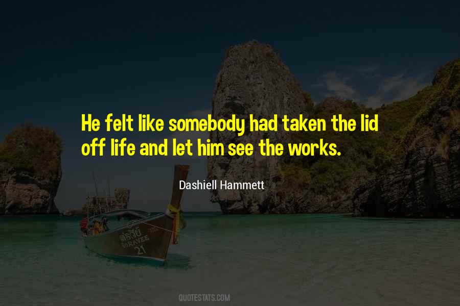 Quotes About Dashiell Hammett #859396