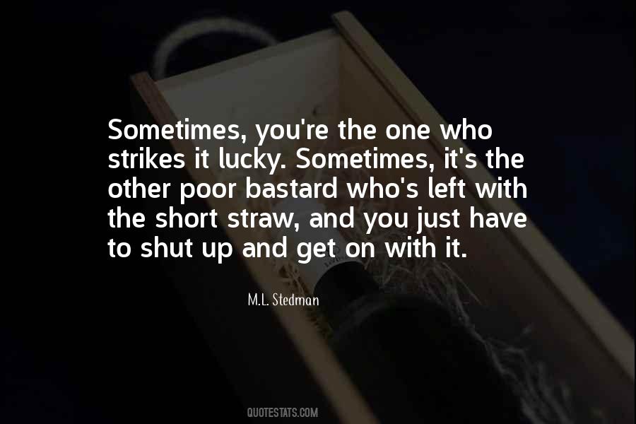 Shut Up Sometimes Quotes #861364