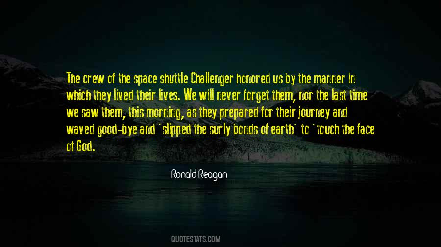 Shuttle Challenger Quotes #22916
