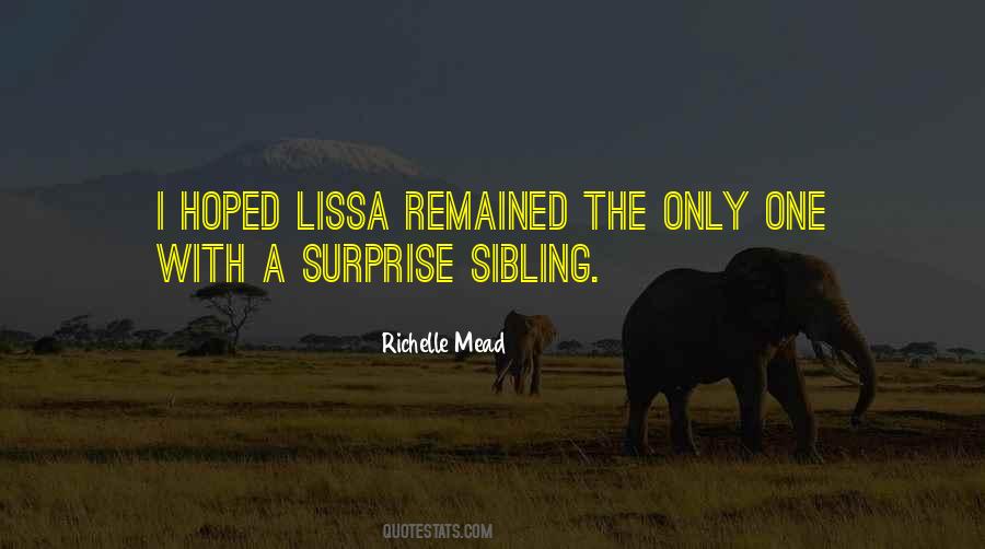 Sibling Quotes #1736528
