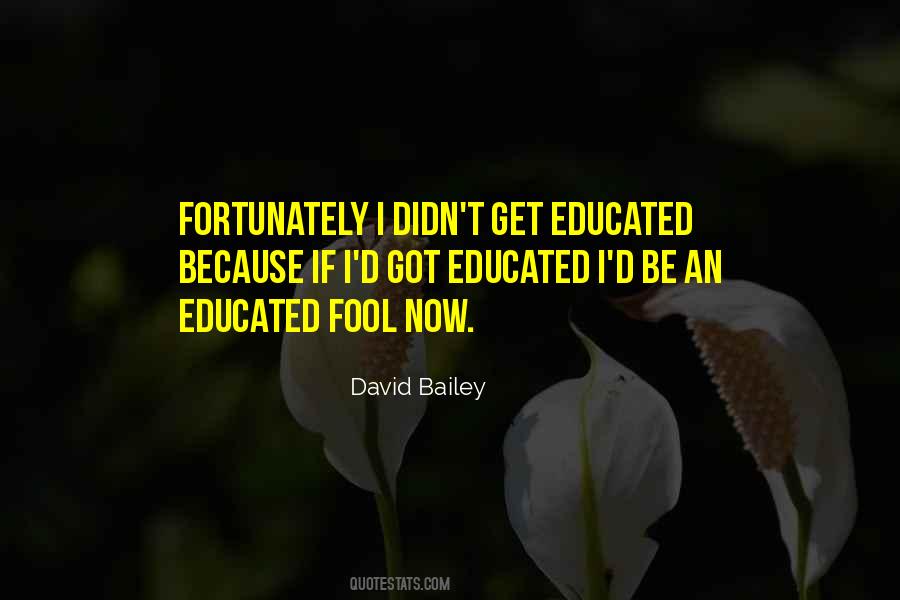 Quotes About David Bailey #1004151
