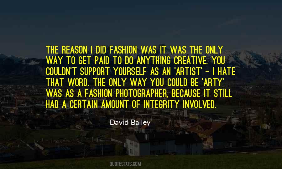 Quotes About David Bailey #1427459