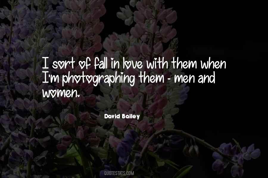Quotes About David Bailey #1535818