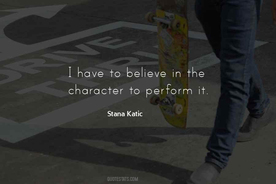 Quotes About Stana Katic #46248
