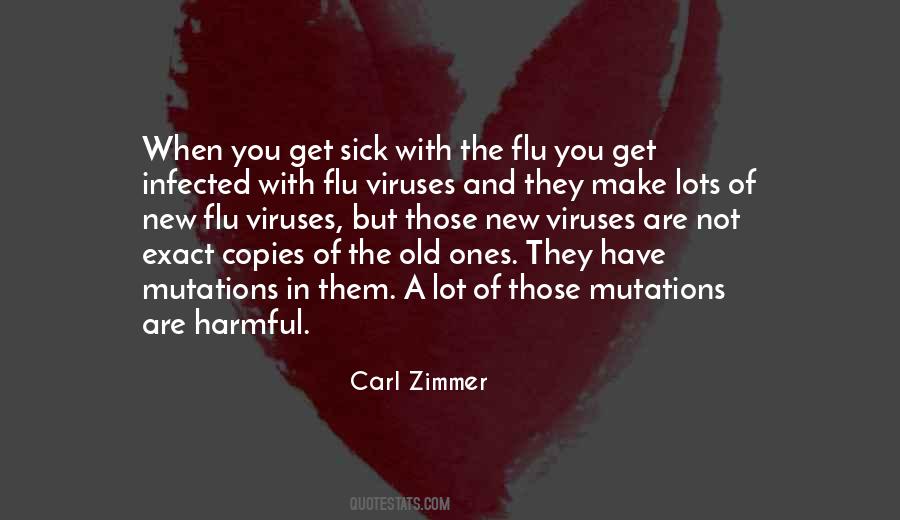 Sick Flu Quotes #1701673