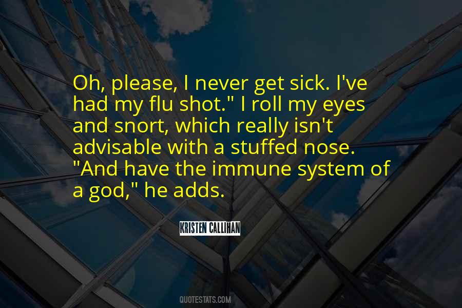Sick Flu Quotes #664580