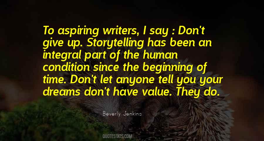 Quotes About Beginning Writers #1784131