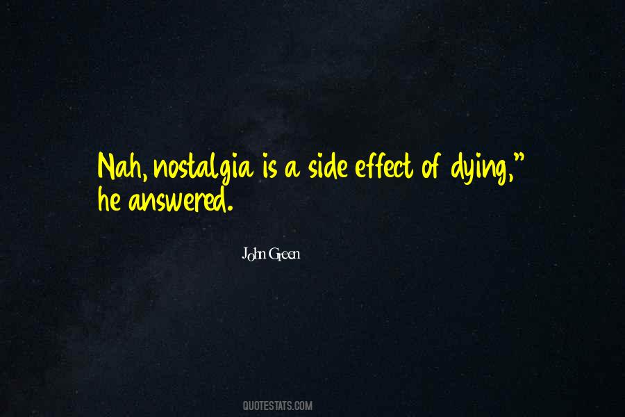 Side Effect Quotes #1727518