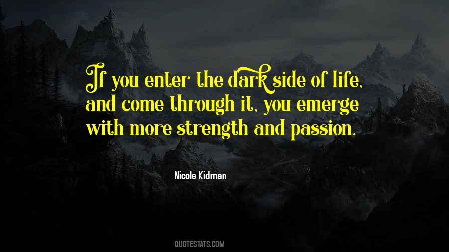 Side Of Life Quotes #1073861