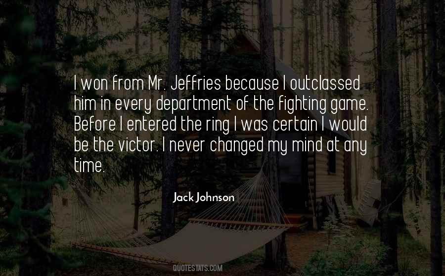 Quotes About Jack Johnson #218797