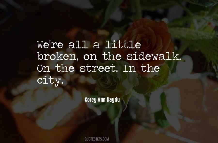 Sidewalk Quotes #1766103