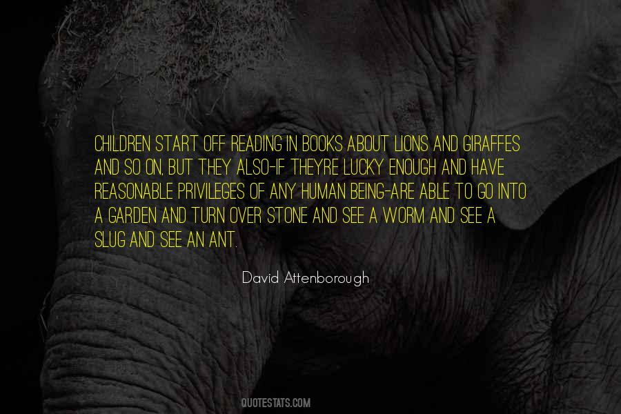 Quotes About David Attenborough #1157420