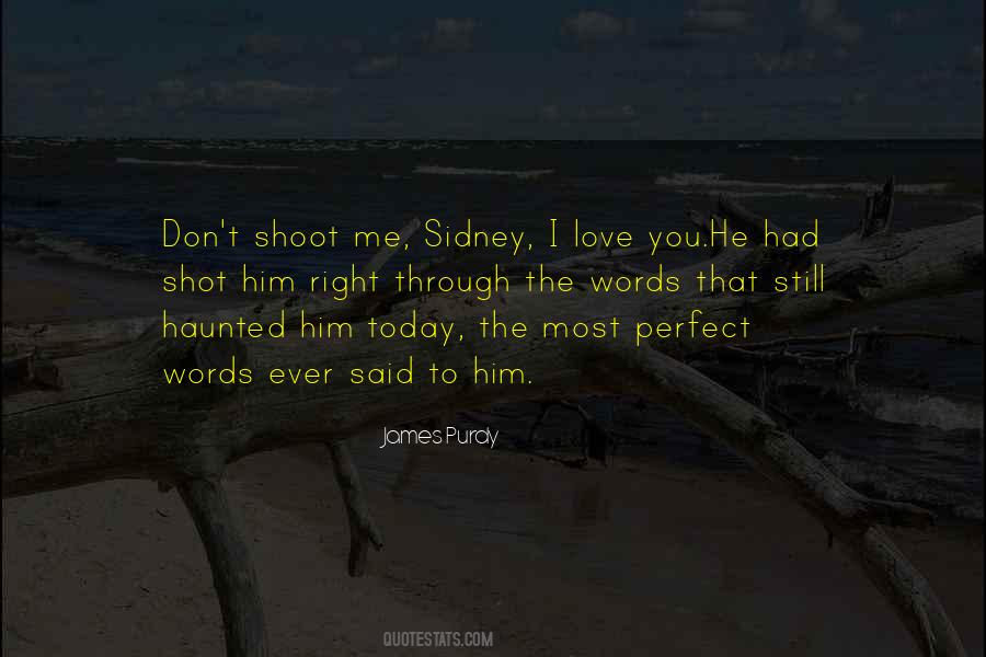 Sidney Quotes #1054494