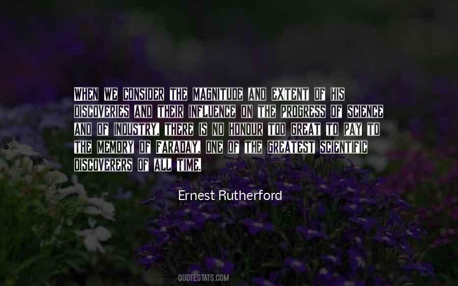 Quotes About Ernest Rutherford #1607434