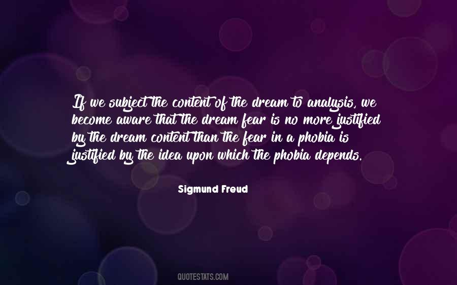 Sigmund Freud Dream Quotes #1813474