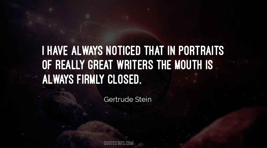 Quotes About Gertrude Stein #98036