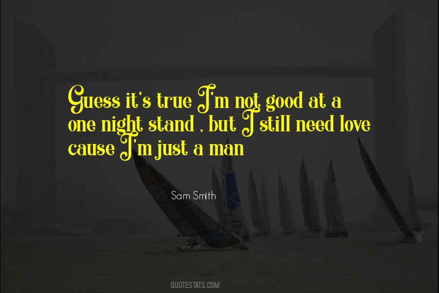 Sam Smith Quote: “Deep water is what I am wont to swim in.”