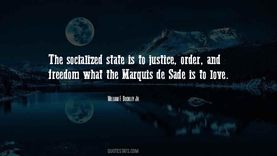 Quotes About Marquis De Sade #1361958