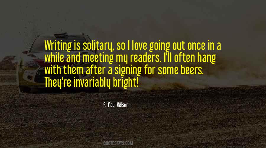 Signing Out Quotes #1735201