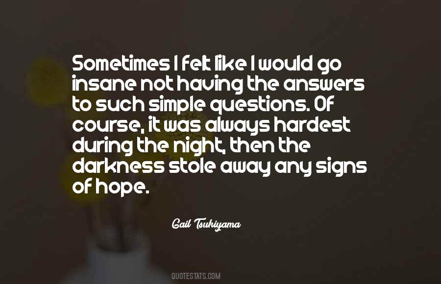 Signs Of Hope Quotes #231098
