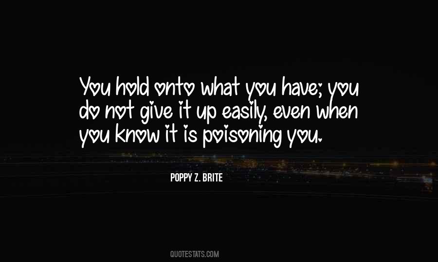 Quotes About Poppy #112411