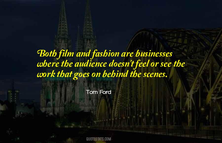 Quotes About Tom Ford #701088