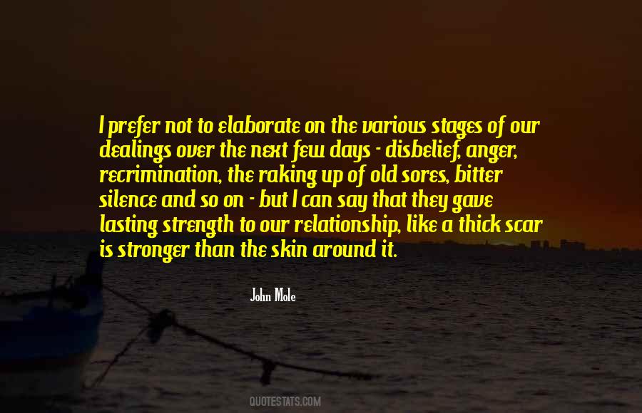 Silence And Anger Quotes #676699