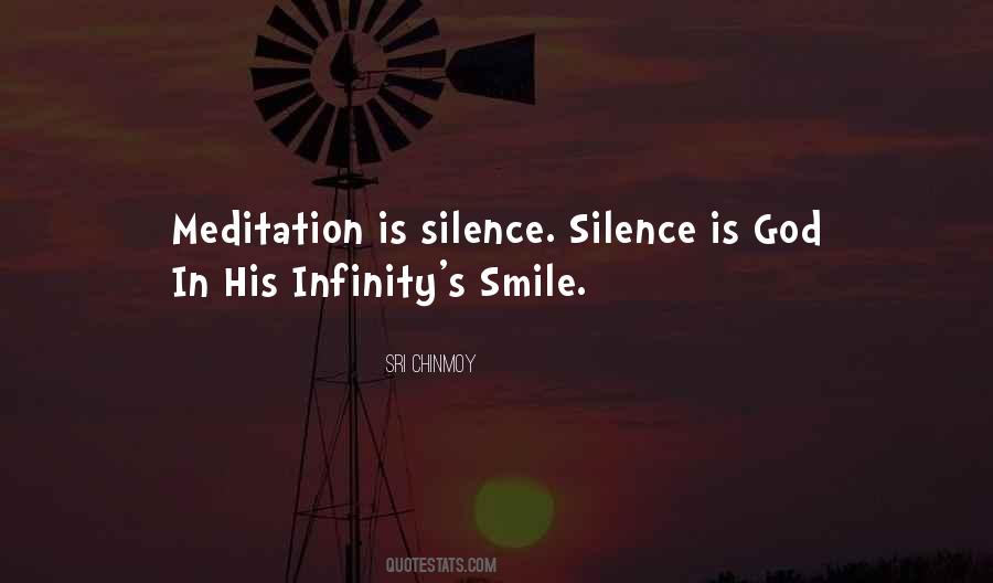 Silence And Smile Quotes #1806354