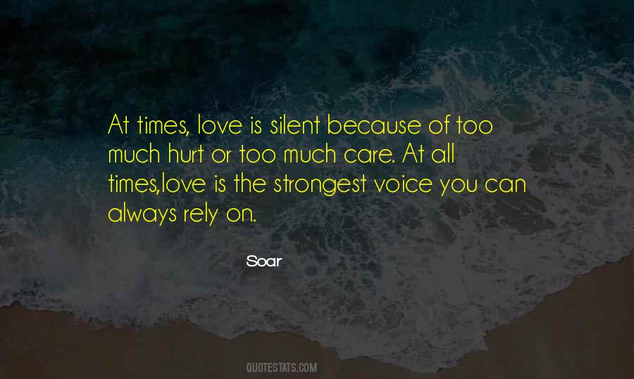 Silence Can Hurt Quotes #1689420