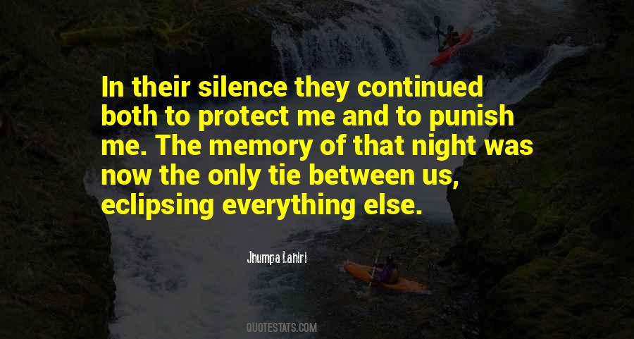 Silence In The Night Quotes #1385880