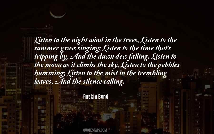 Silence In The Night Quotes #330725