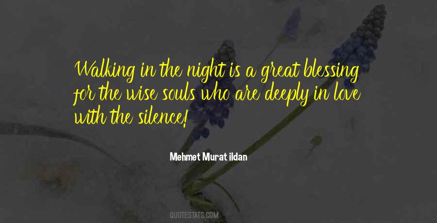 Silence In The Night Quotes #509096