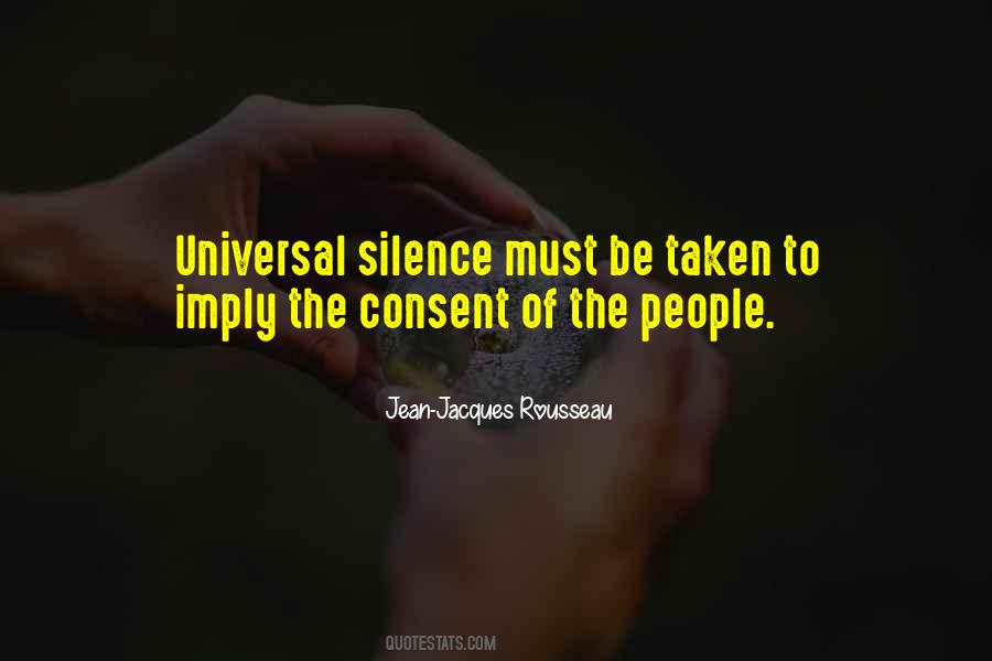 Silence Is Consent Quotes #1697126