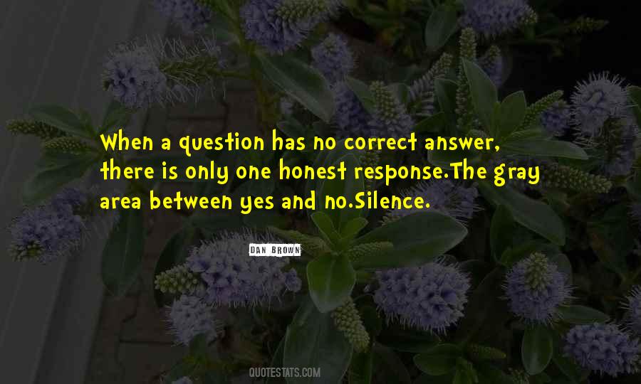 Silence Is The Best Response Quotes #702589