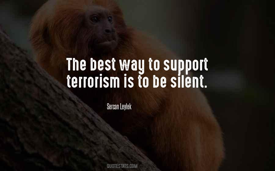 Silence Is The Best Way Quotes #1290362