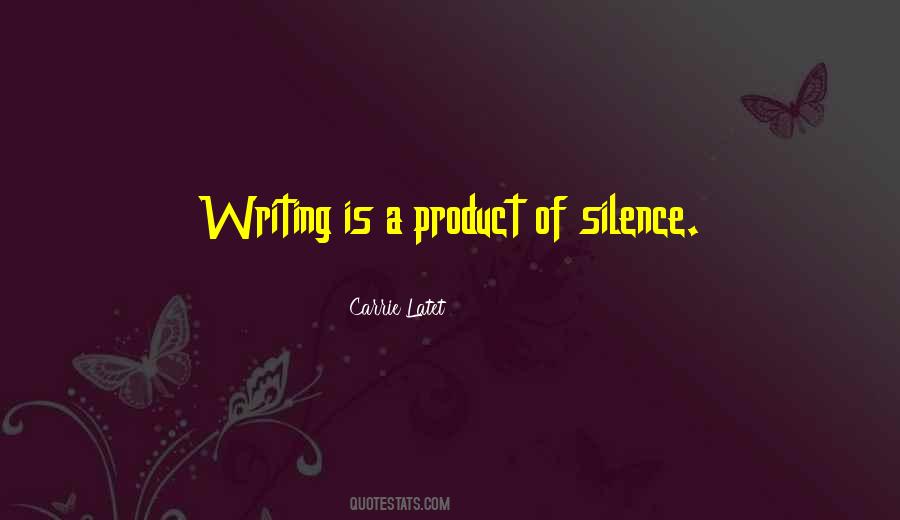 Silence Is The Best Way Quotes #3769