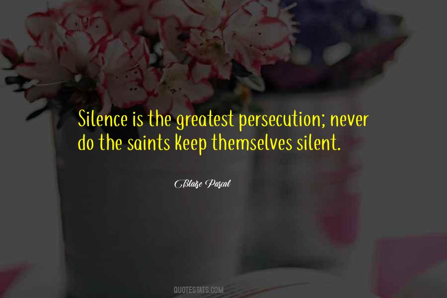 Silence Is The Quotes #1440787