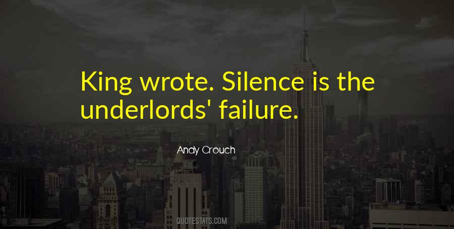 Silence Is The Quotes #1659329