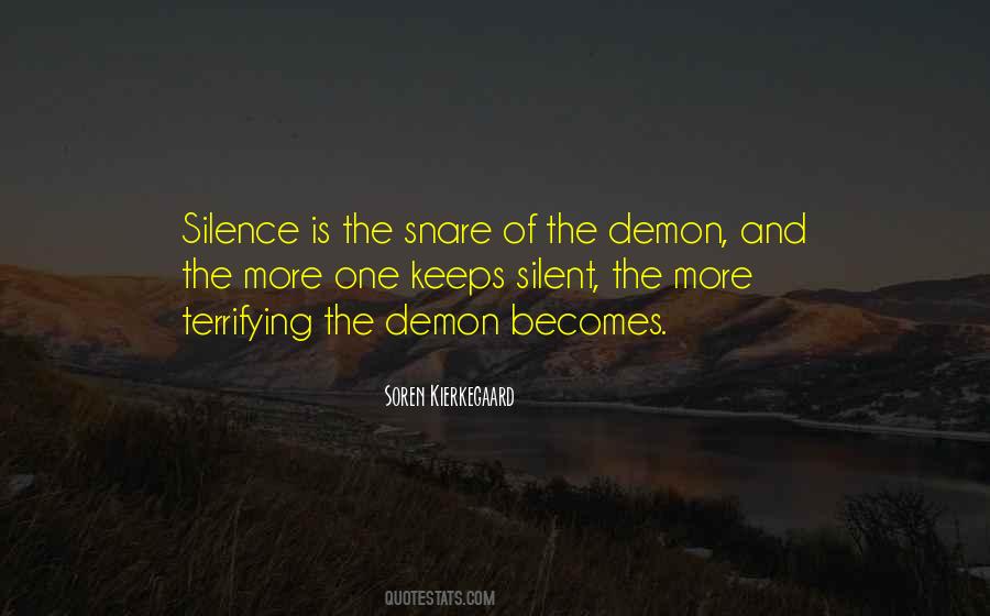 Silence Is The Quotes #980321